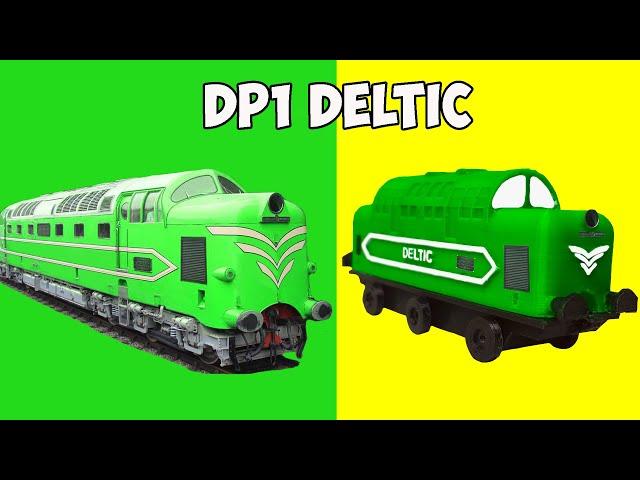 DP1 Deltic Train - 3d print