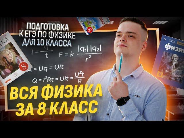 Вся физика за 8 класс за 42 минуты I Подготовка к ЕГЭ по физике в 10 классе I Умскул