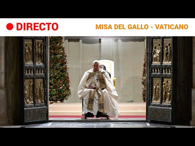 VATICANO: El PAPA FRANCISCO preside la TRADICIONAL MISA del GALLO de NOCHEBUENA | RTVE