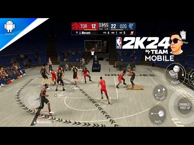 THE BEST PLAYBOOK AND SCORE EASILY IN NBA 2K24 MyTEAM MOBILE | Include 76ers & gsw Playbook