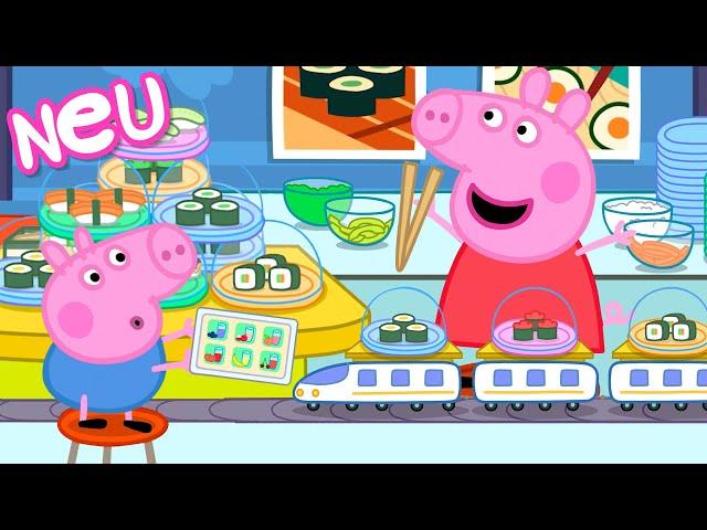 Peppa-Wutz-Geschichten | Der Essenszug | Videos für Kinder |