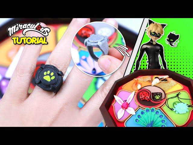 DIY Miraculous Ladybug  |  How to make Cat noir ring  |  Chat noir Miraculous