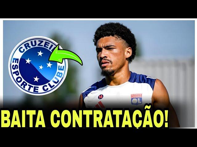 BOMBA NESSA SEGUNDA! BAITA CONTRATAÇÃO NO CRUZEIRO! ÚLTIMAS NOTÍCIAS DO CRUZEIRO HOJE