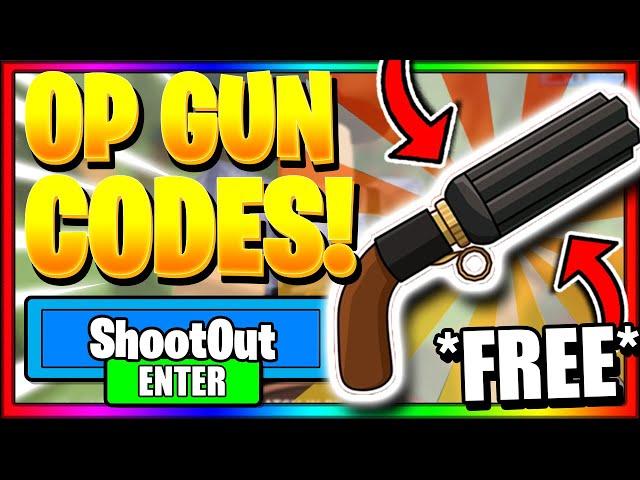 ALL NEW *SECRET RAY GUN GOLD* CODES in SHOOT OUT! Roblox Shoot Out Codes (ROBLOX CODES)