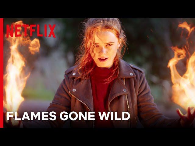 Feel the Flame   Bloom Tests Her Magic for the First Time | Fate: The Winx Saga | Netflix