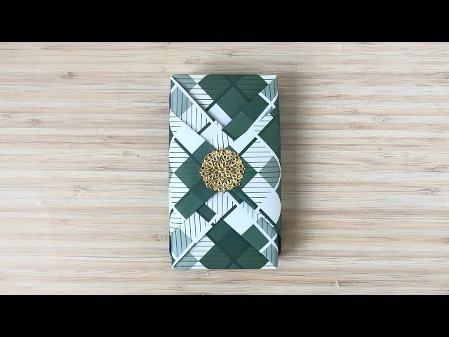 How to Make a Fancy Gift Wrap in Simple Steps | Gift Wrapping #10