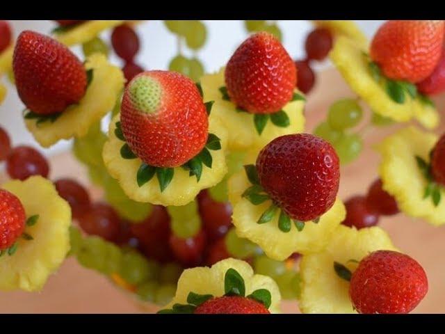 Handmade fruit bouquet