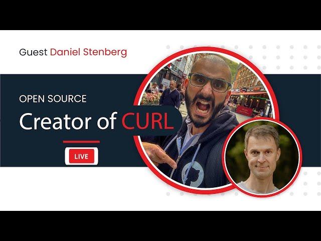 Open source project Curl, geek out with the creator Daniel Stenberg