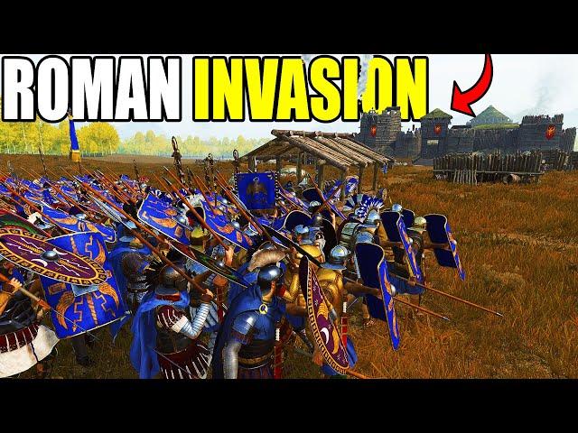 I Launch a Full-Scale ROMAN ARMY Invasion of BARBARIAN FORTRESS! - Bannerlord: Eagle Rising #6