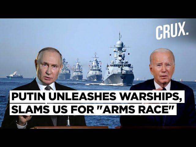 Russia, China Hold "Largest Naval Drill In 30 Years" With "400 Warships, 125 Planes & 90,000 Troops"