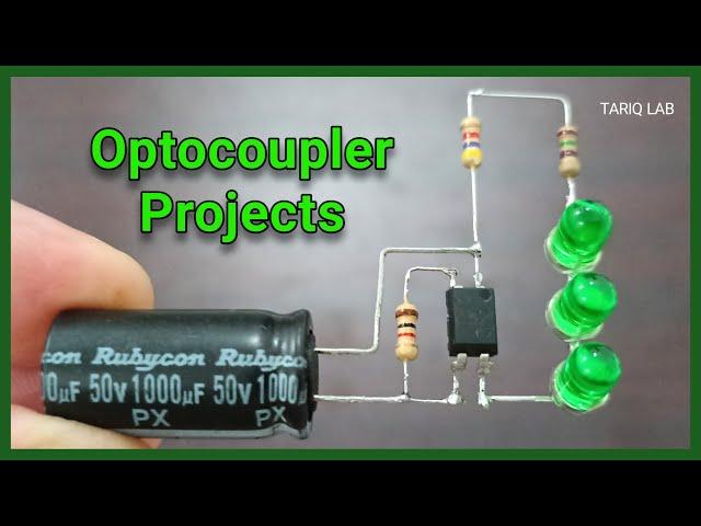 How Optocoupler Works | LED Flasher Circuit Using Optocoupler