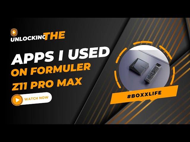 Unlocking the apps that are used for the Z11 Pro max