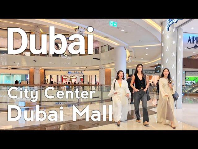 Dubai [4K] Dubai Mall, Amazing City Center Walking Tour 