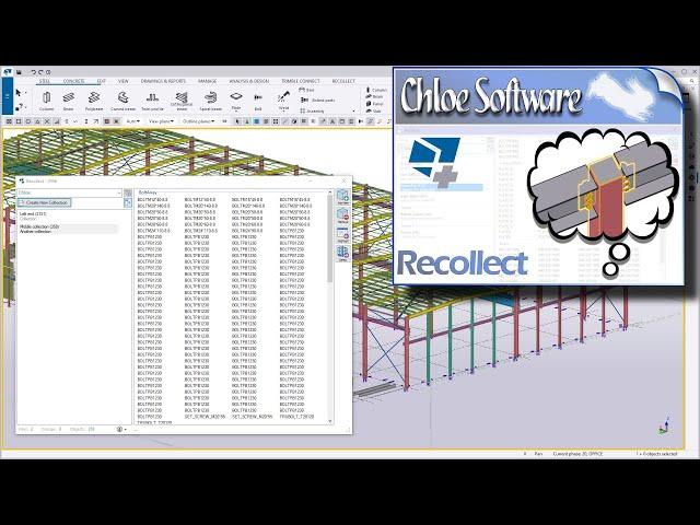 Recollect (Tekla Structures Extension) - Demonstration