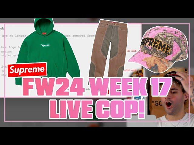 Nothing But Waiting! | Supreme FW24 Week 17 Live Cop