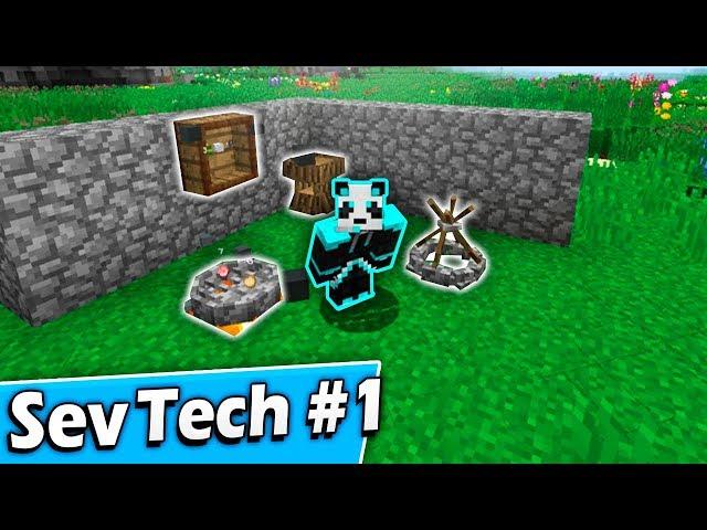 SOY UN CAVERNICOLA!! - SevTech Ages #1