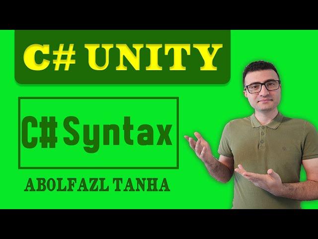 Syntax of C# in Unity