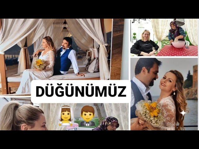 DÜĞÜNÜMÜZ | GELİN FOTOĞRAFLARIM | ANNEM VE MERYEMLE SOHBETLİ YEMEK HAZIRLIĞI