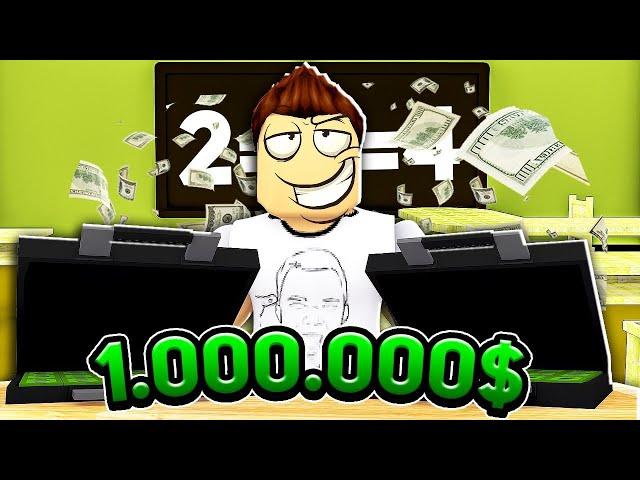 ЗАРАБОТАЛ НА ШКОЛЕ МИЛЛИОН! #3 Roblox School Tycoon | Альберт Геймс