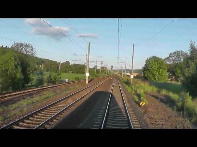 Führerstandsmitfahrt Eisenach - Halle (Teil 1 Eisenach - Erfurt)