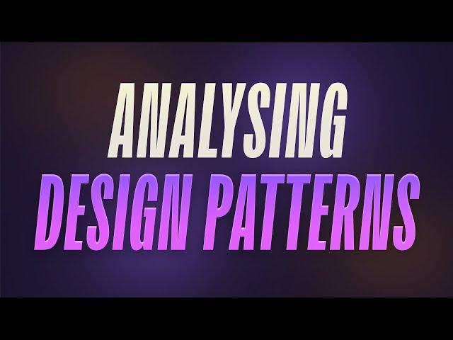 Documenting and Analysing Design Patterns when designing Mobile Apps!