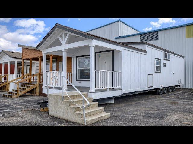 Amazing Luxurious Athens 528 Spacious Tiny House from Park Model Homes