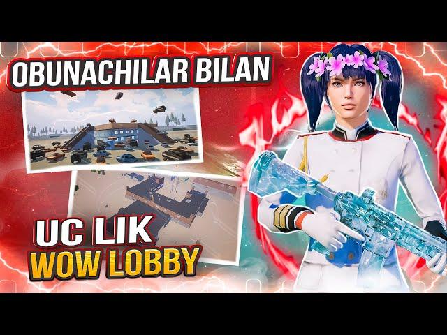 Wow va Manyak lobby bosamiz | Obuna bo’lishni unutmela 20k oz qoldi | Uzbecha stream