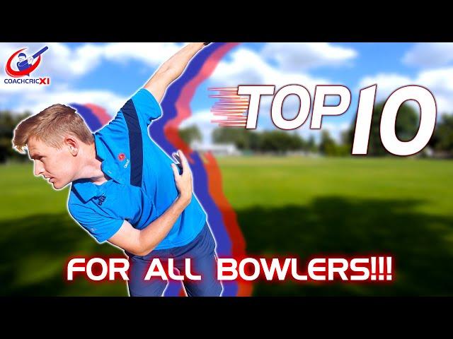 Top 10 bowling drills for ALL BOWLERS!!!