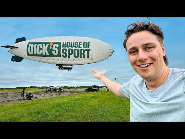 I spent 8 hours FLYING in a BLIMP!