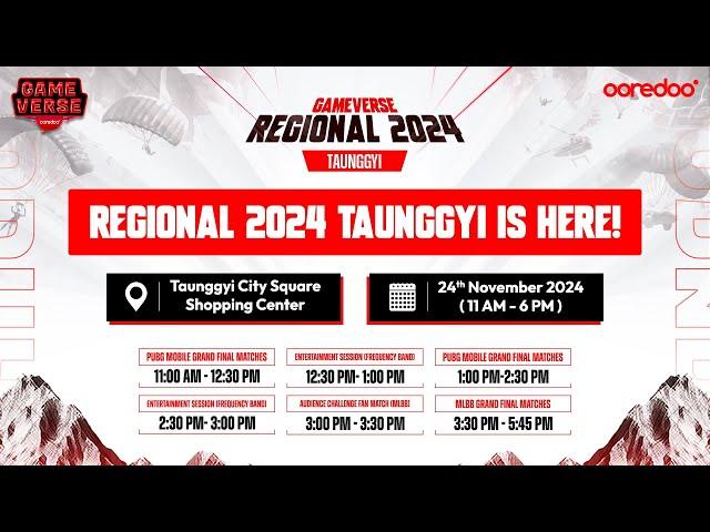 Gameverse Regional 2024 Taunggyi Grand Final Live