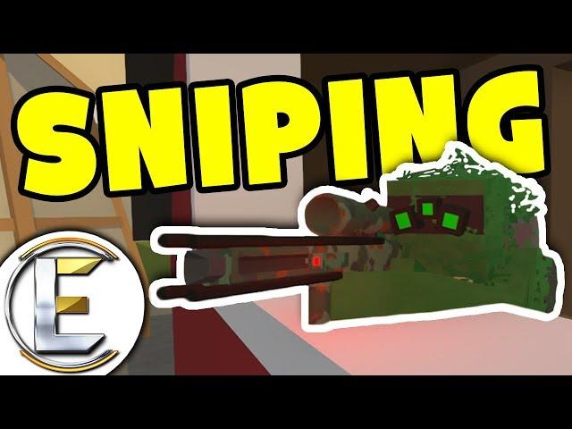 Sniping Shadowstalker FUN! | Unturned PVP Funny Moments (Unturned Russia)