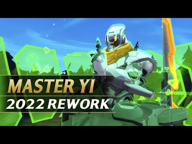 MASTER YI MINI REWORK 2022 Gameplay Spotlight Guide - League of Legends