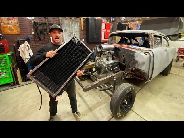 Loud N Ugly Garage - Custom 56 Chevy Radiator Brace EP40
