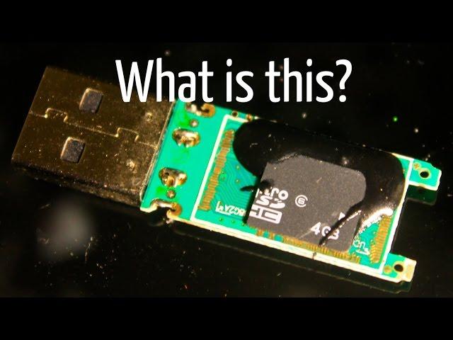 A very dodgy flash drive