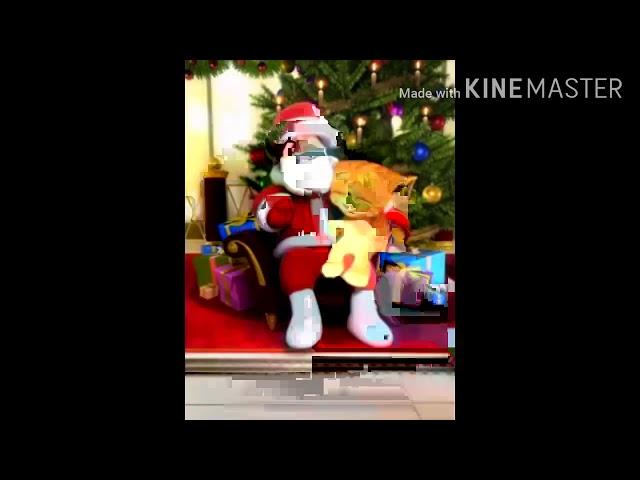 Talking Santa meets Ginger (CENSORED)