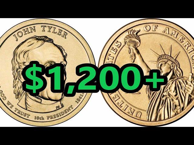 TOP 10 Most Valuable Presidential Dollar Coins