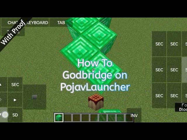 How To Godbridge On PojavLauncher! | Tutorial