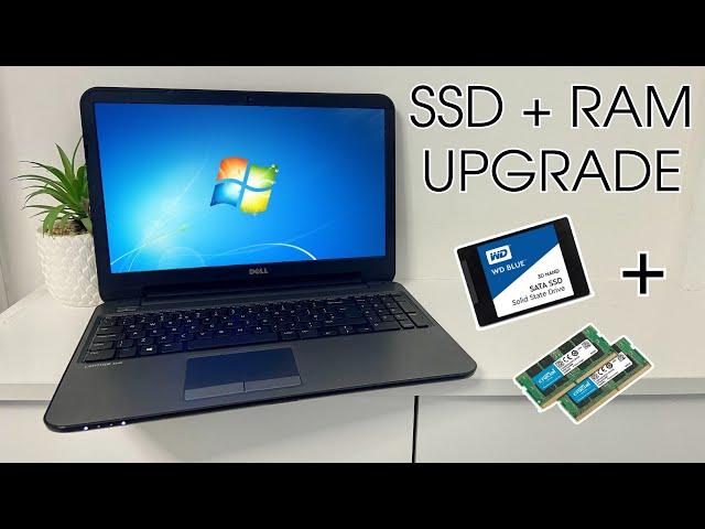 Slow Laptop Upgrade On A Budget! (SSD + Ram) HUGE DIFFERENCE!