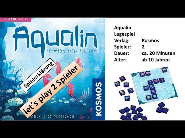 Aqualin - Spielerklärung - Fazit - let´s play 2 Spieler