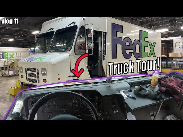 An Inside Look of My FedEx Courier Delivery Truck!