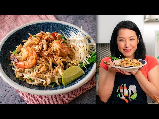 How to Make Authentic Pad Thai in 5 Mins! + Pad Thai Sauce Recipe