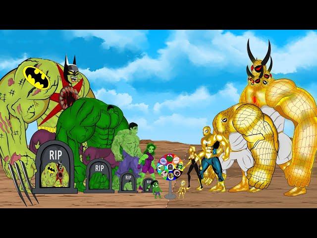 Rescue GOD HULK & SPIDERMAN: Returning from the Dead SECRET - FUNNY | SUPER HEROES MOVIE ANIMATION