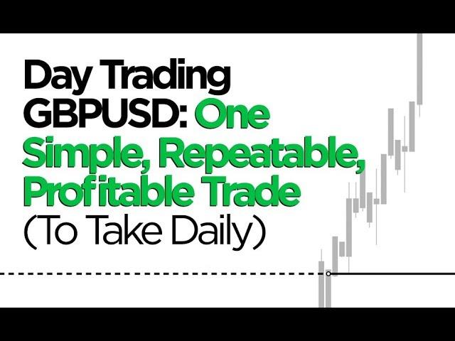 Day Trading GBPUSD: One Simple, Repeatable, Profitable Trade (To Take Daily In 2022)