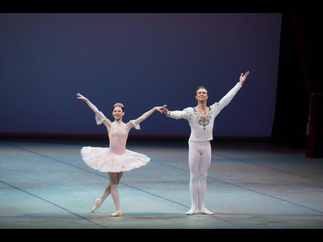 2.12.2017 Nutcracker adagio and prince variation, Elena Evseeva and Andrey Ermakov