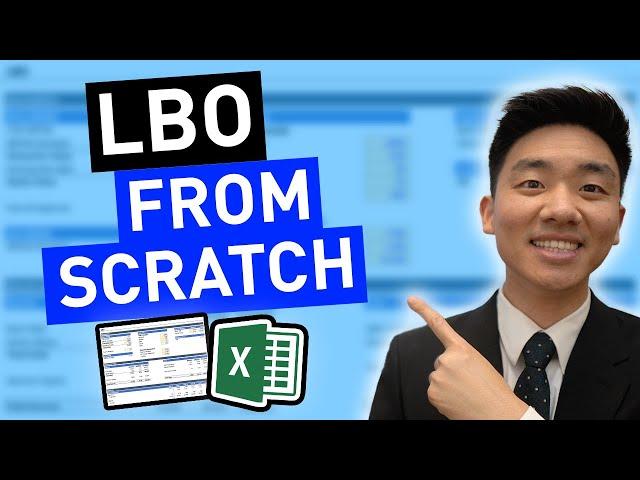 Simple Leveraged Buyout (LBO) Tutorial! FREE EXCEL INCLUDED