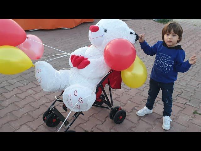 Fatih Selim Lunaparka gitti Dönme dolaba bindi uçan balon'umuz aşağı uçtu kaçtı