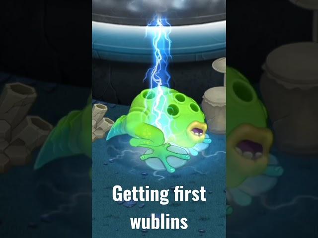 getting first wublin #wublinisland #wublins #gaming #msm #mysingingmonsters