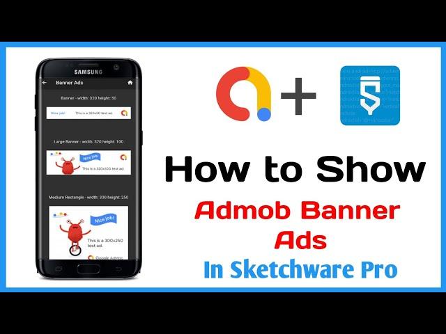 Admob Banner Ads | How To Show Admob Ads In Sketchware | Banner Ads In Sketchware | Sketchware