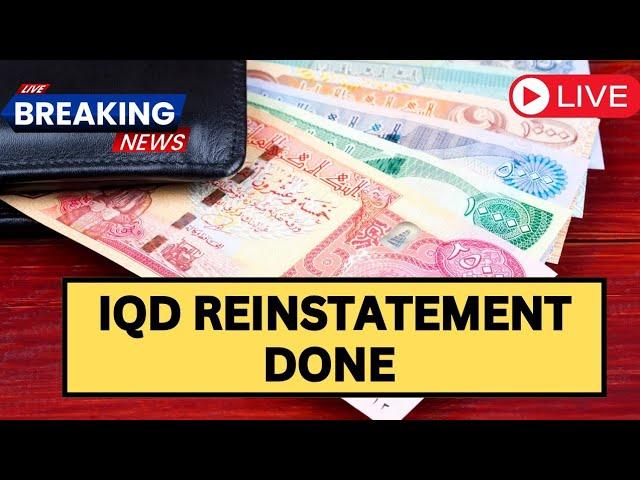  Iraqi Dinar Reinstatement CONFIRMED? | Latest Iraqi Dinar News & Updates Today!