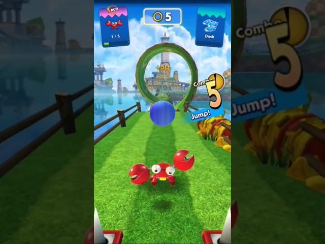 Sonic dash running sim #sonic #dash